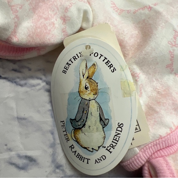 Peter Rabbit brand vintage Easter theme outfit. Size 6mo. Circa 1989. NWTs - Picture 3 of 6